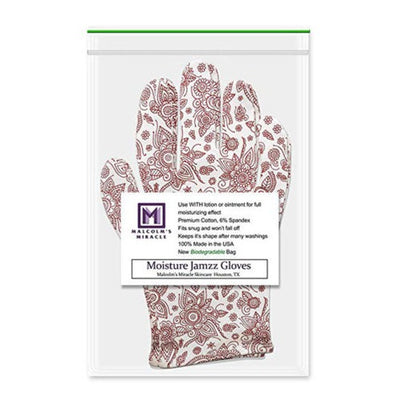 henna moiturizing glove packaging
